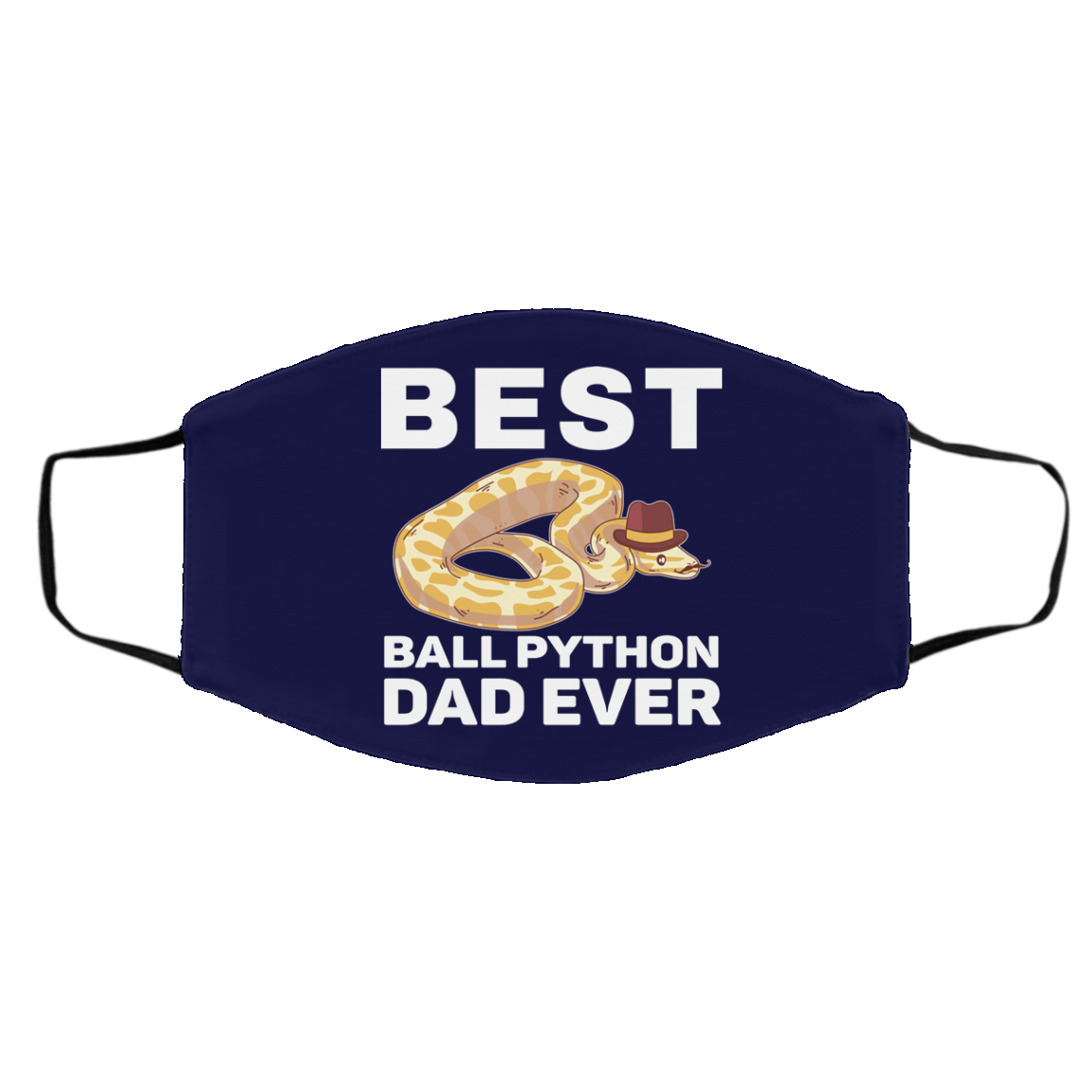 Best Ball Python Dad Beard Mustache Pet Snake Face Mask