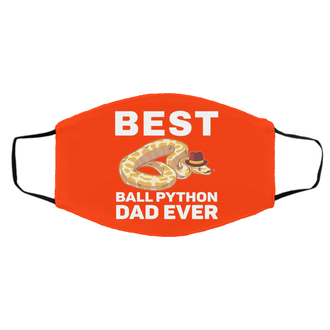 Best Ball Python Dad Beard Mustache Pet Snake Face Mask