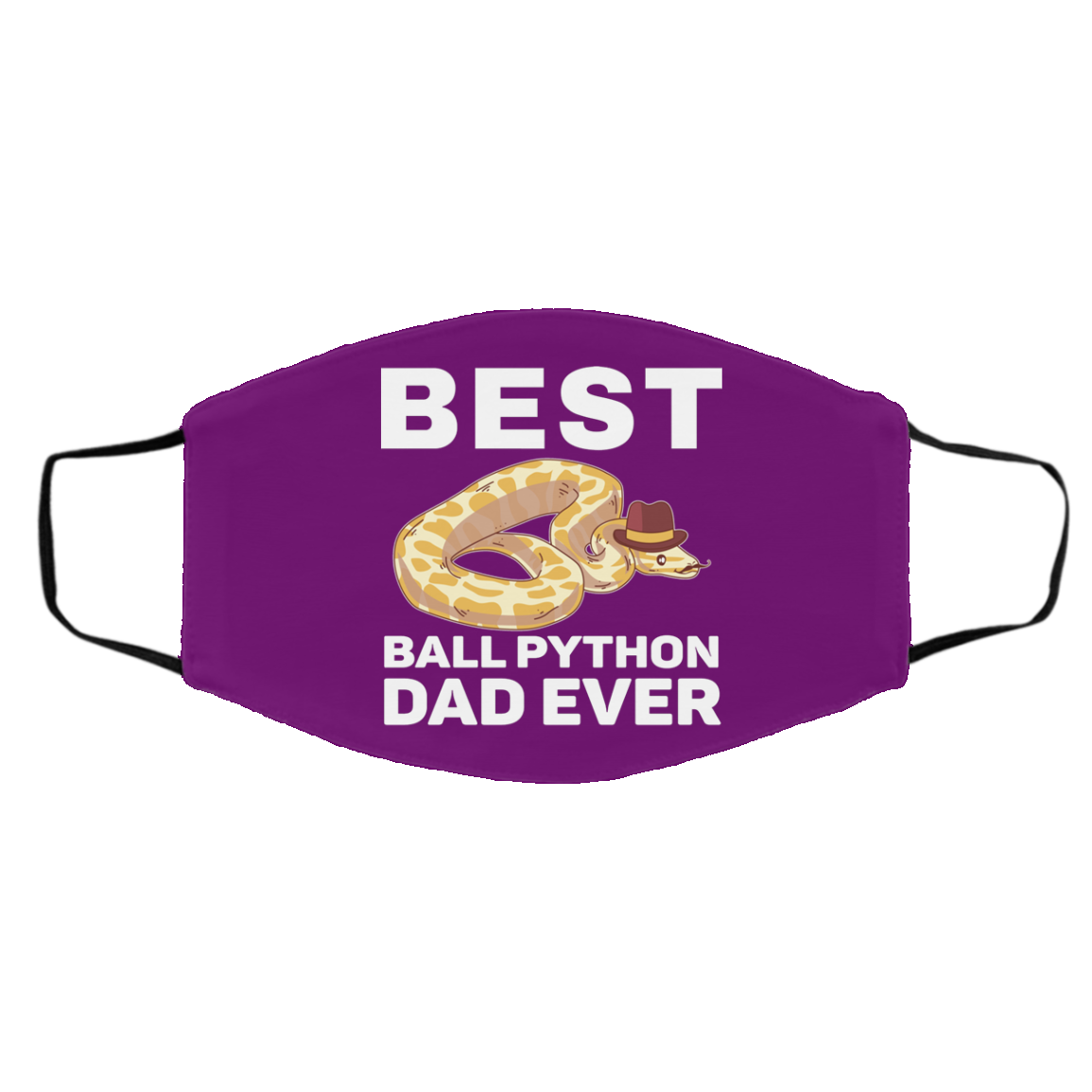 Best Ball Python Dad Beard Mustache Pet Snake Face Mask