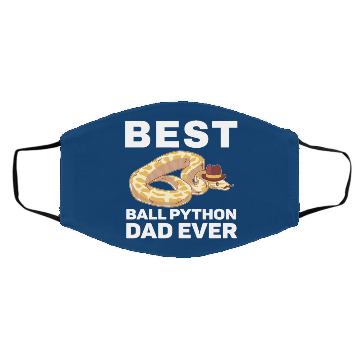 Best Ball Python Dad Beard Mustache Pet Snake Face Mask