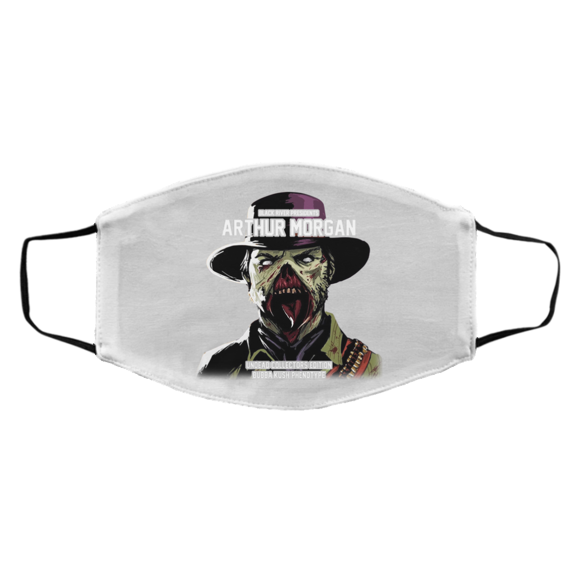 Black River Presidents Arthur Morgan Undead Collectors Edition Face Mask