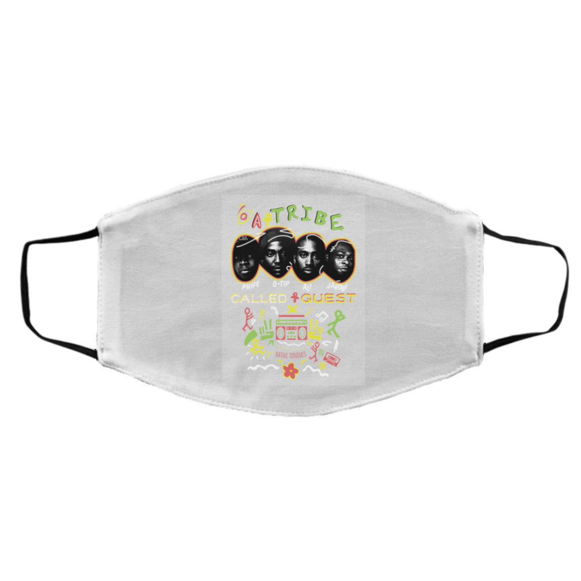 A Tribe Called Quest Native Tongues Face Mask