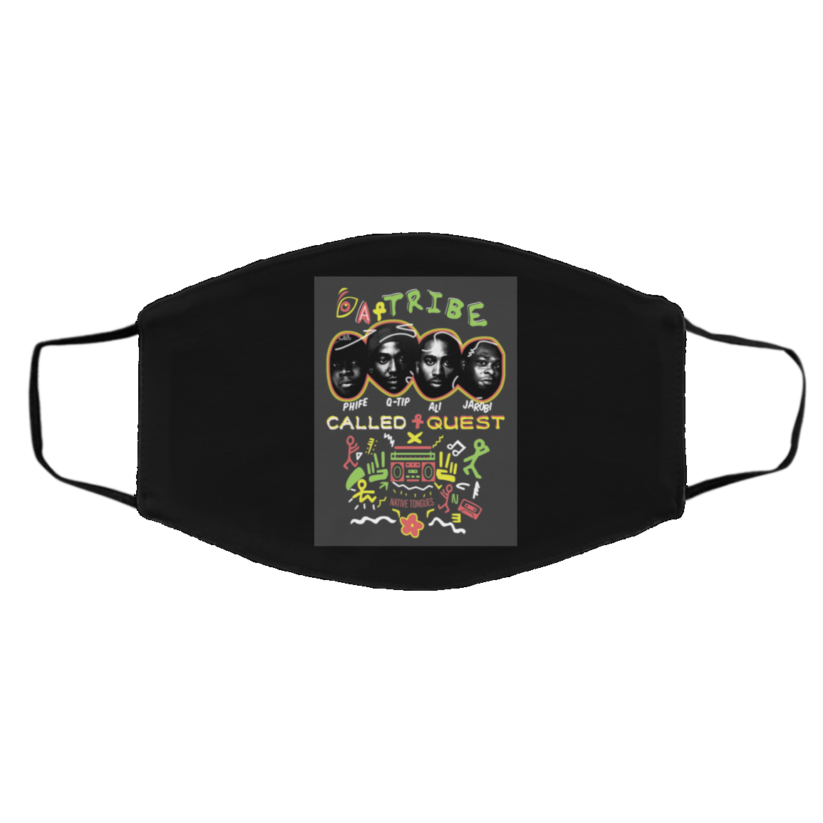 A Tribe Called Quest Native Tongues Face Mask