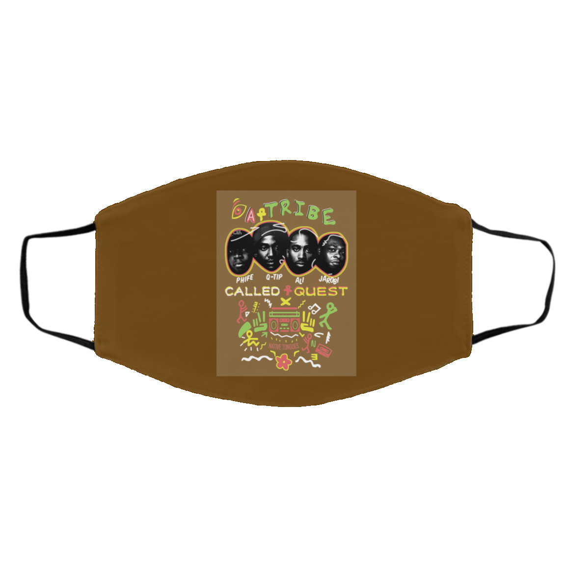 A Tribe Called Quest Native Tongues Face Mask