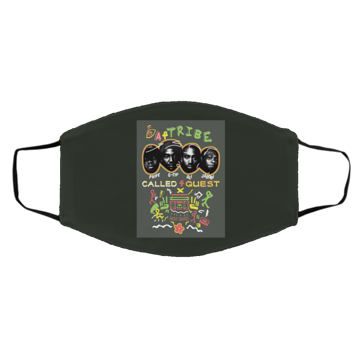 A Tribe Called Quest Native Tongues Face Mask