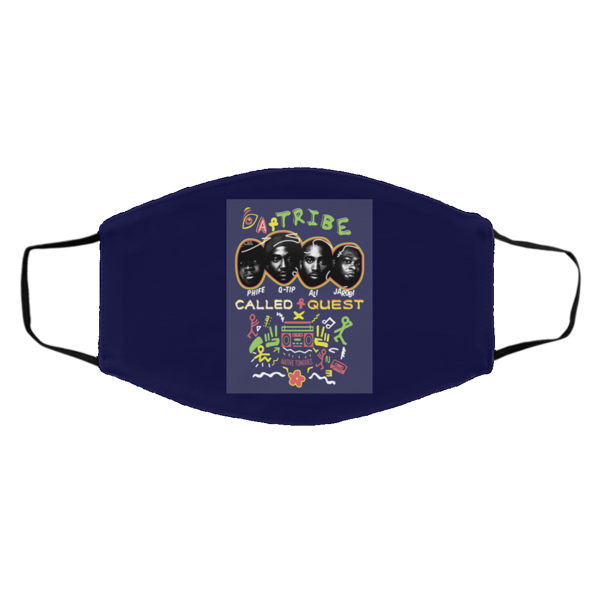 A Tribe Called Quest Native Tongues Face Mask