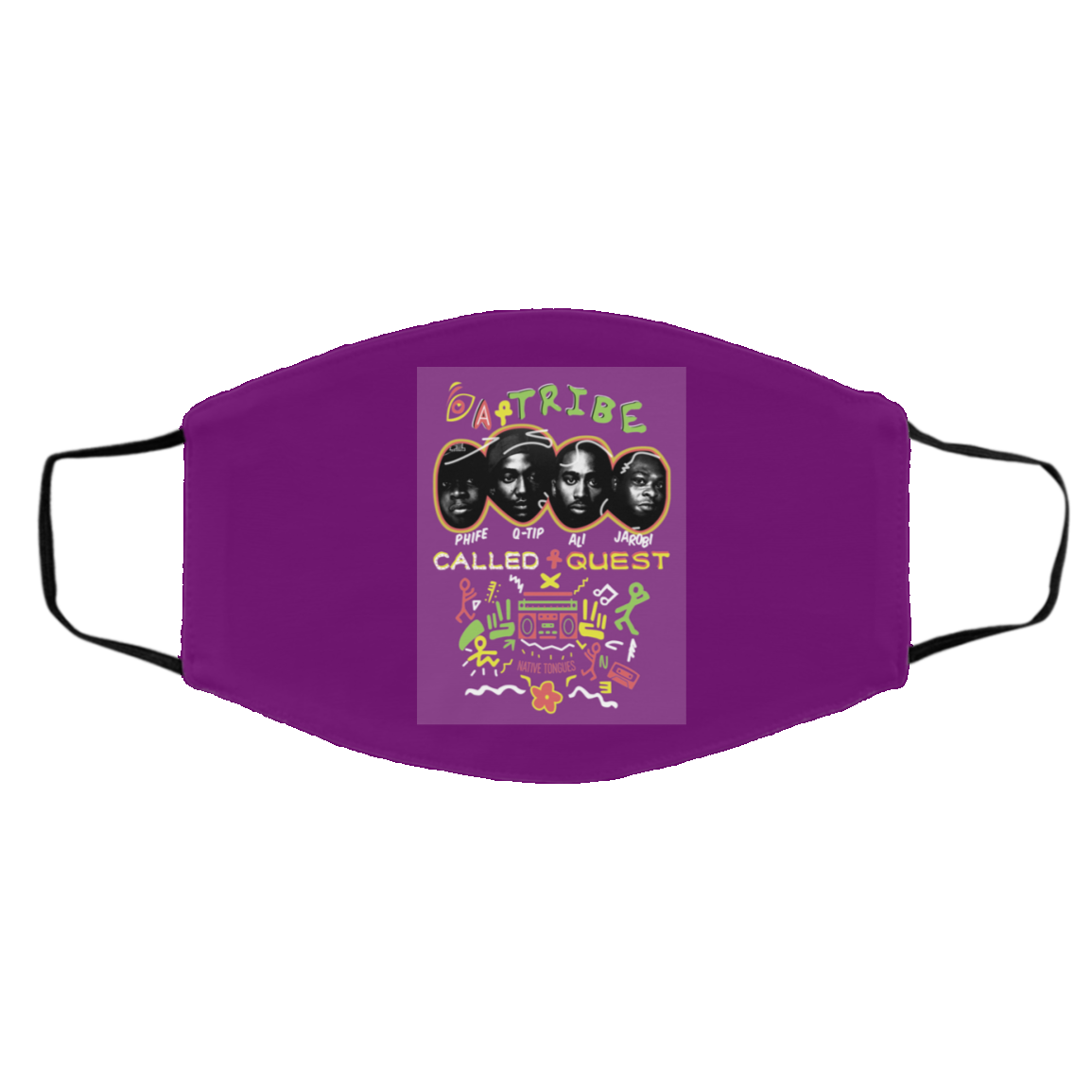 A Tribe Called Quest Native Tongues Face Mask