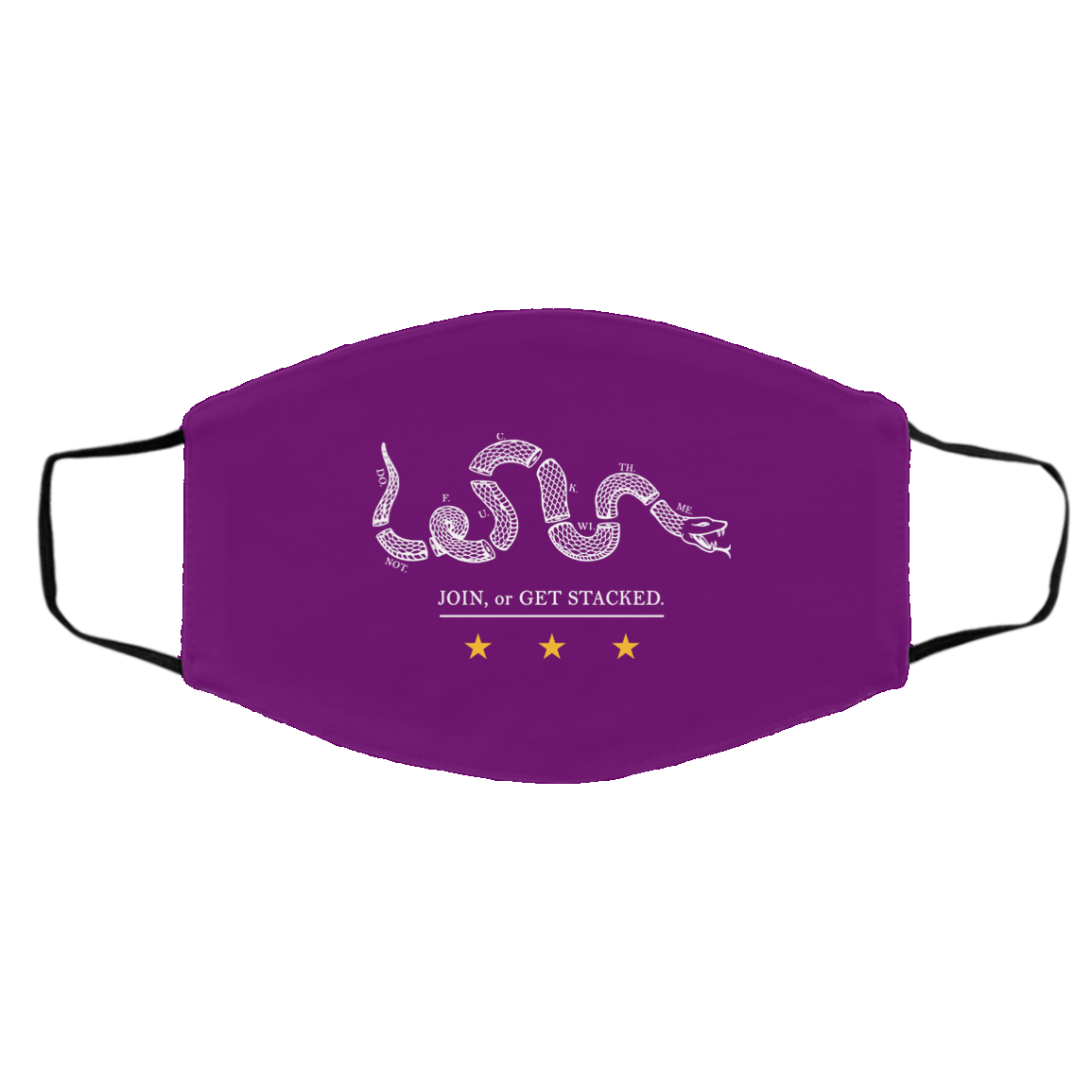 Join Or Get Stacked Face Mask