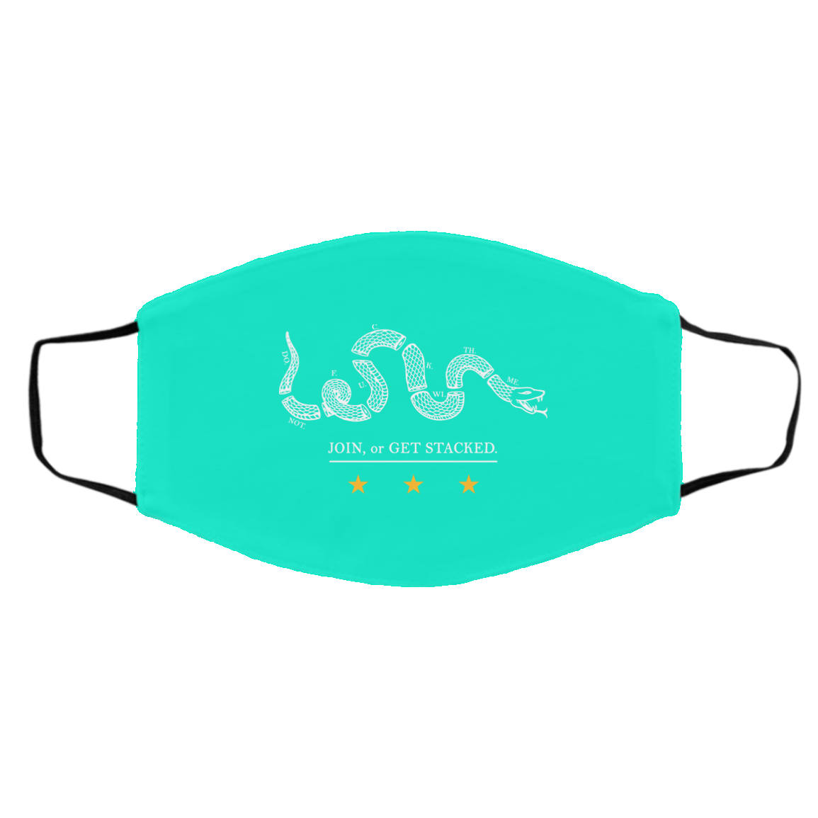Join Or Get Stacked Face Mask