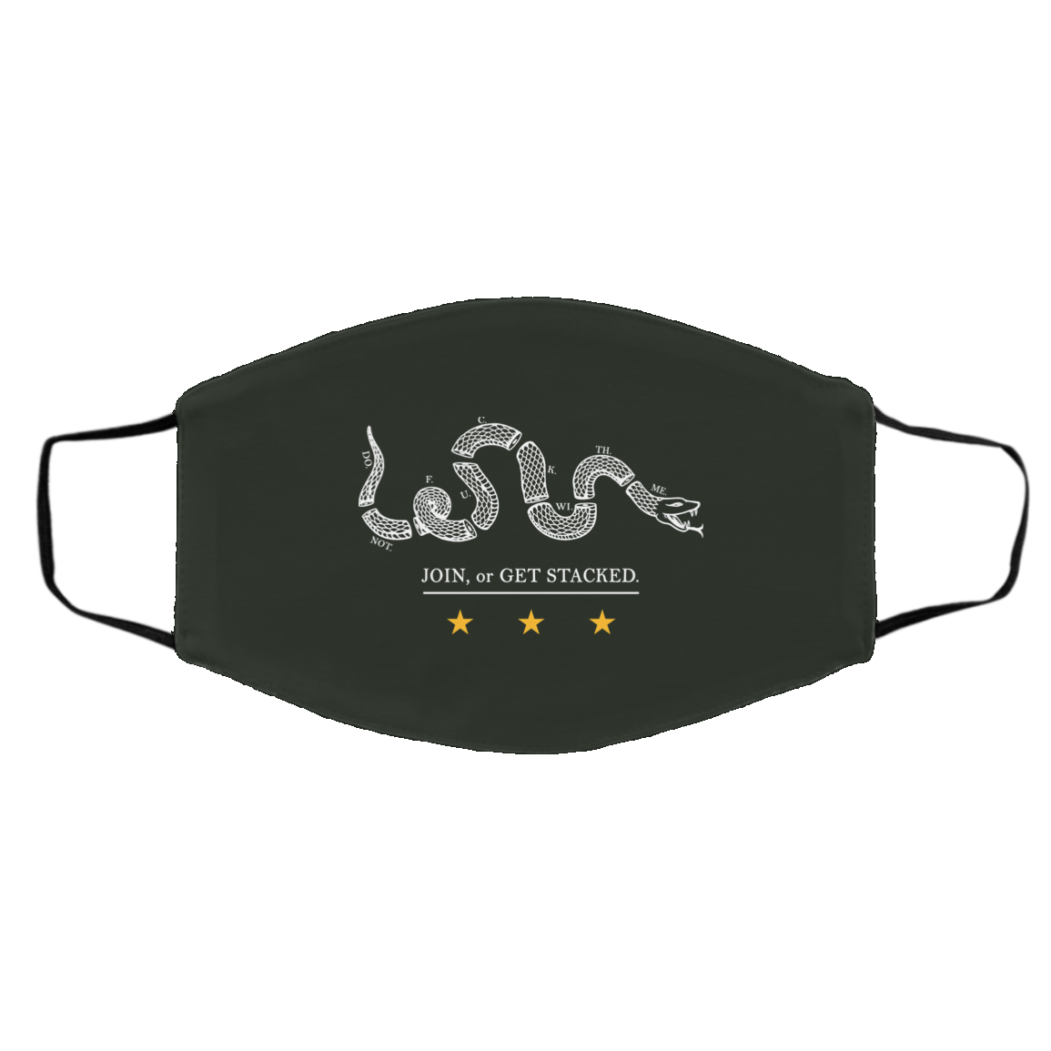 Join Or Get Stacked Face Mask