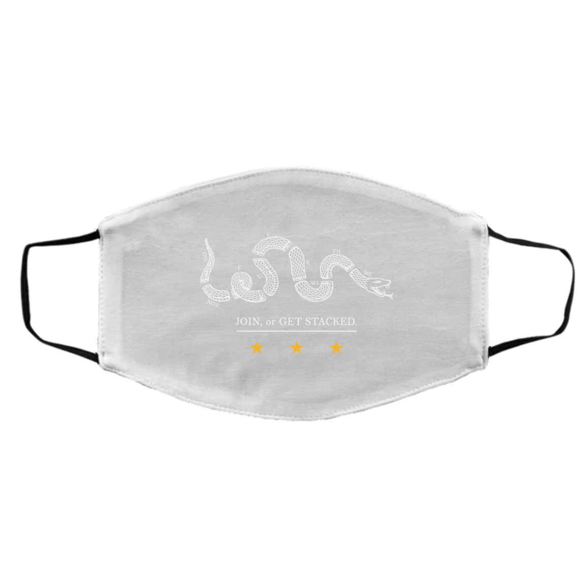 Join Or Get Stacked Face Mask