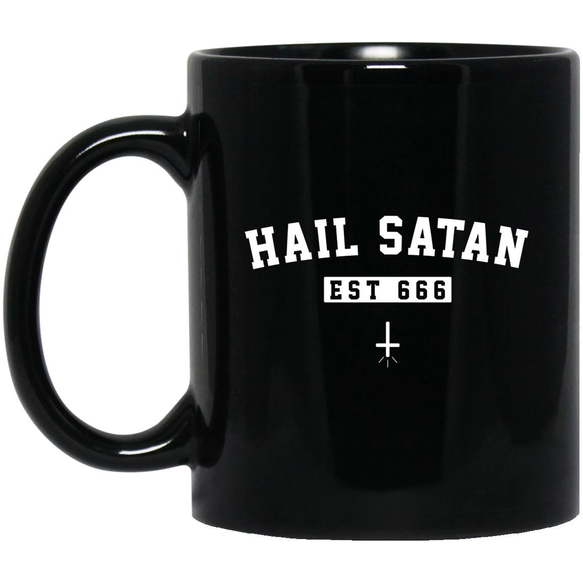Hail Satan Est 666 Mug