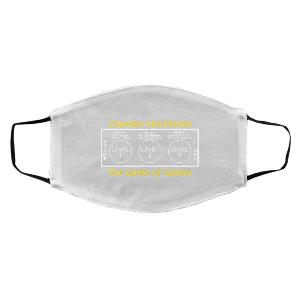 Chardee MacDennis The Game of Games Face Mask