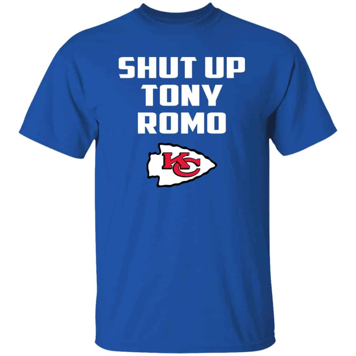 Shut Up Tony Romo Kansas City Football Shirt