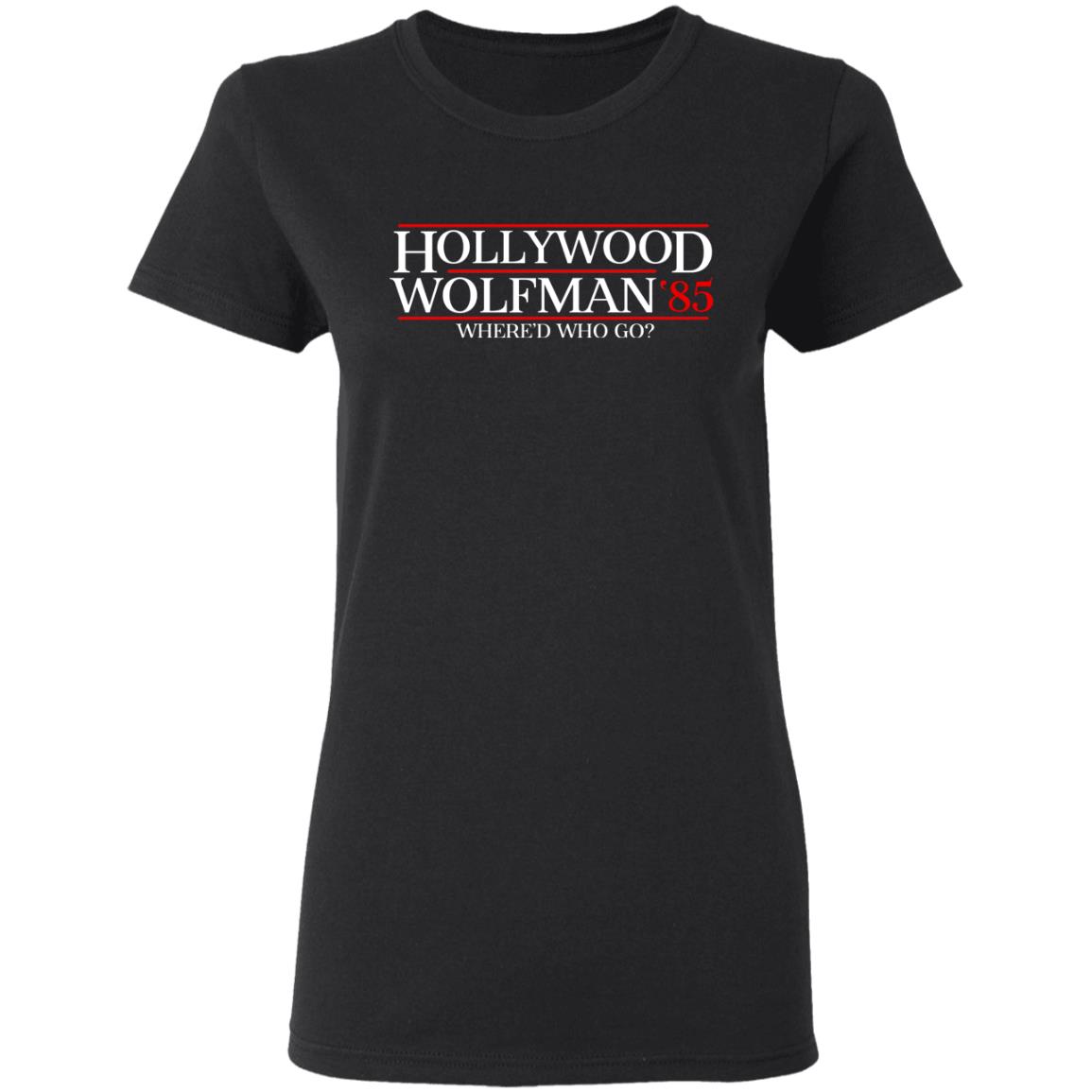 Danger Zone Hollywood Wolfman 85′ Where’D Who Go Shirt, Hoodie, Tank