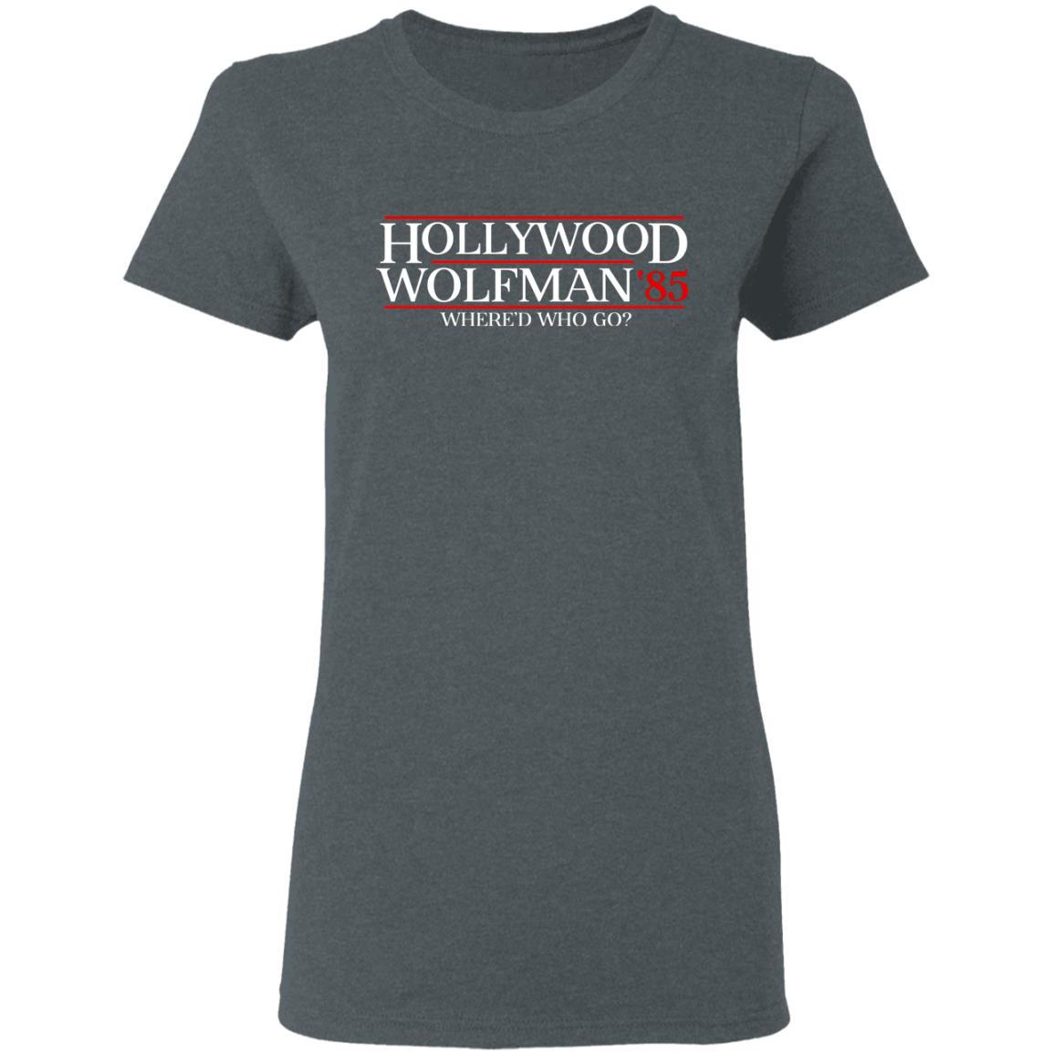 Danger Zone Hollywood Wolfman 85′ Where’D Who Go Shirt, Hoodie, Tank