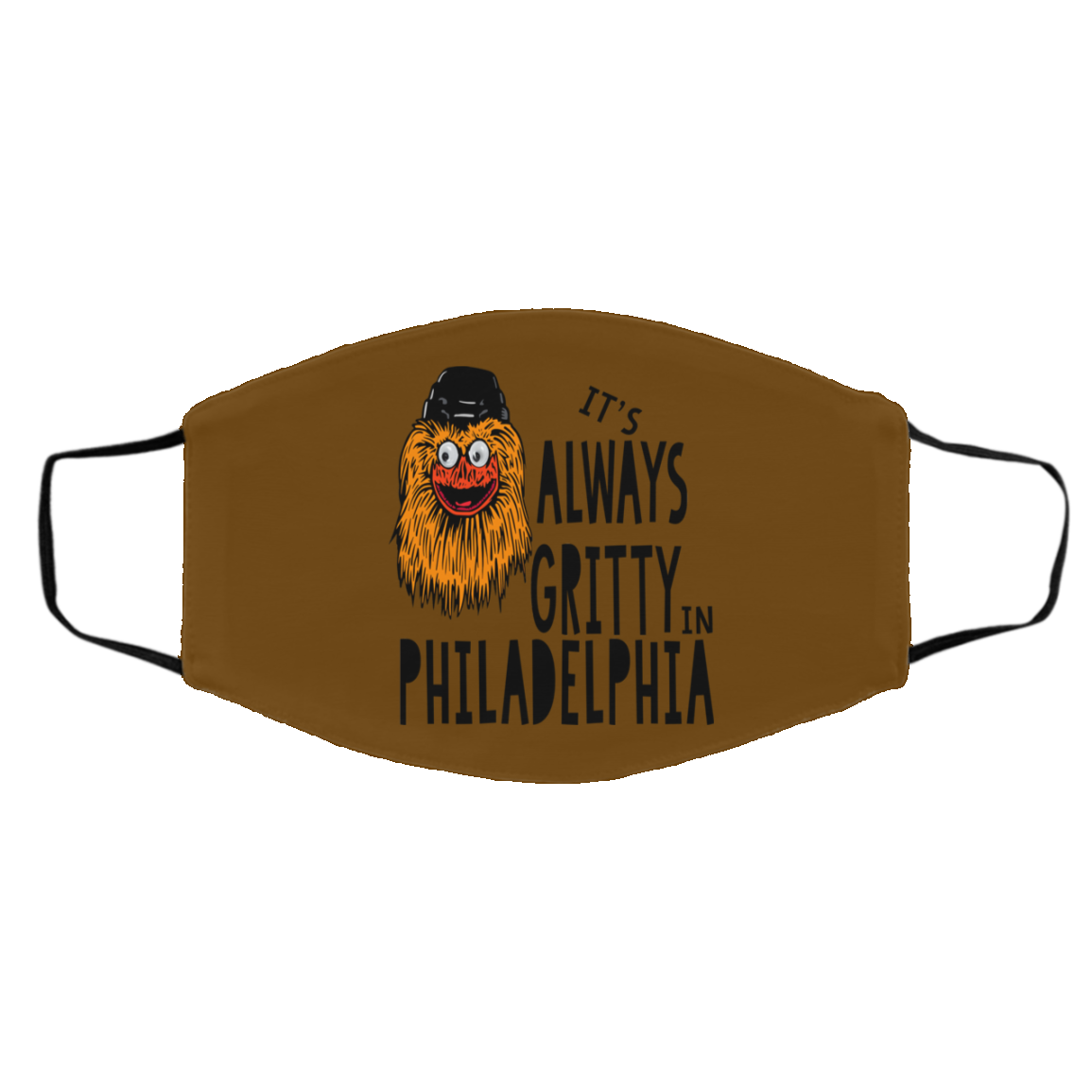 It’s Always Gritty In Philadelphia Face Mask
