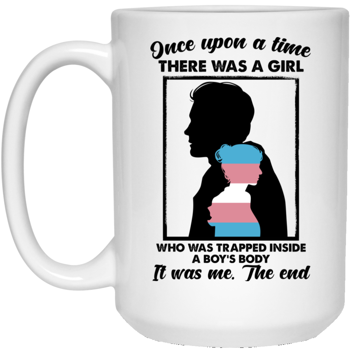 Once Upon A Time There Was A Girl Who Was Trapped Inside A Boy’s Body Mug