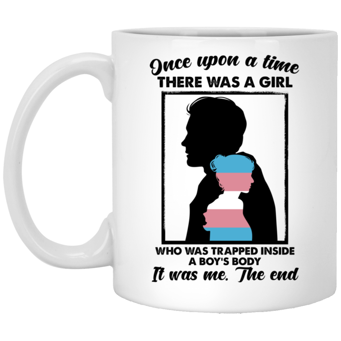 Once Upon A Time There Was A Girl Who Was Trapped Inside A Boy’s Body Mug