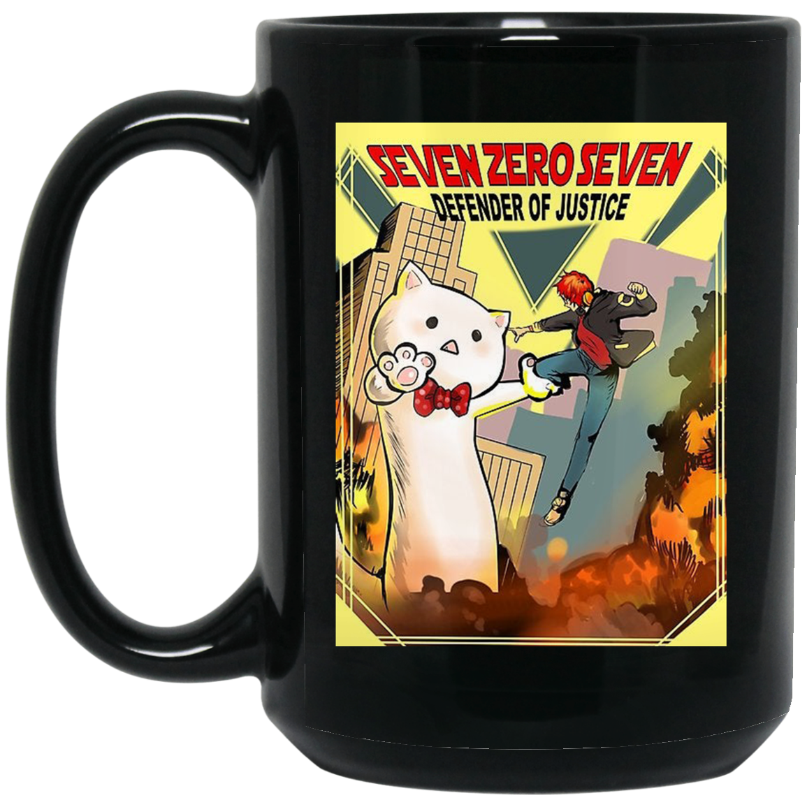 Seven Zero Seven Defender Of Justice Mystic Messenger Anime Animation Cartoon Movies Mug
