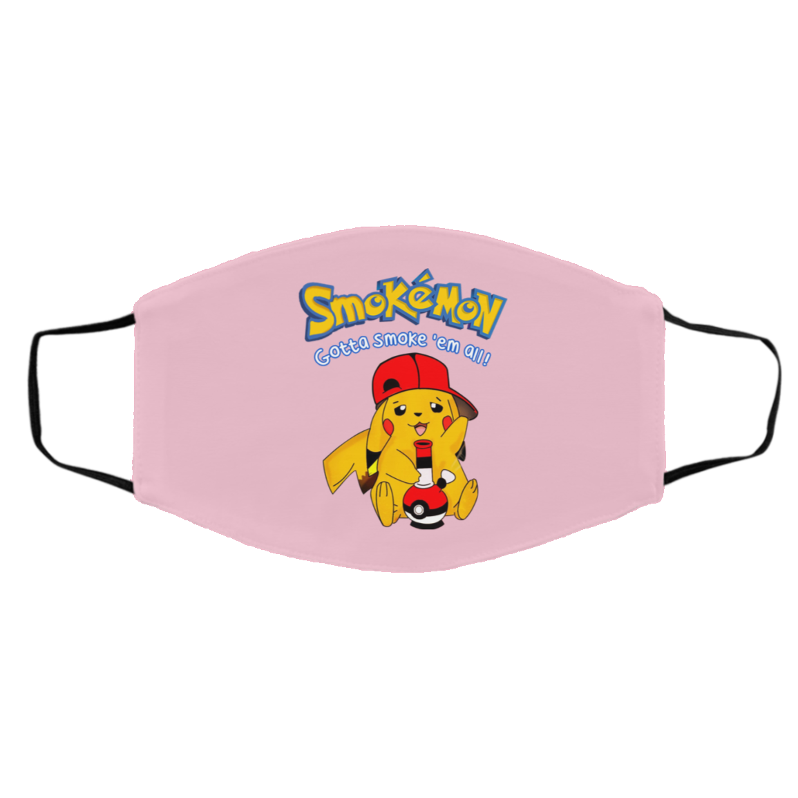 Smokemon Gotta Smoke ‘Em All Face Mask