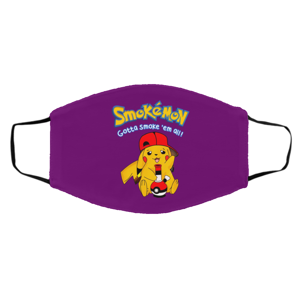 Smokemon Gotta Smoke ‘Em All Face Mask