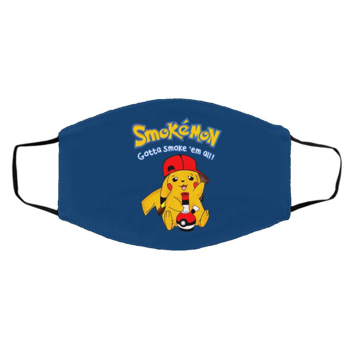 Smokemon Gotta Smoke ‘Em All Face Mask