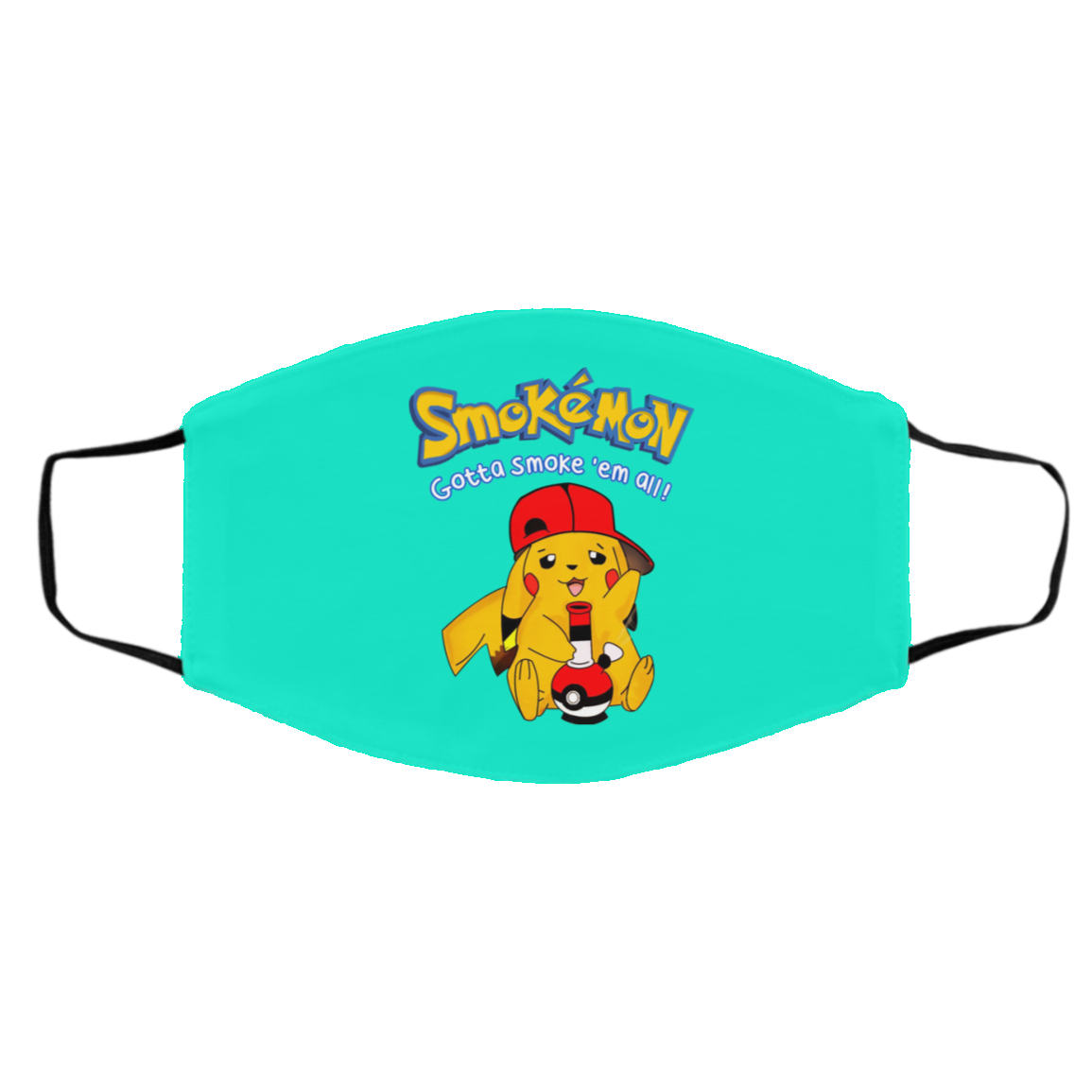 Smokemon Gotta Smoke ‘Em All Face Mask