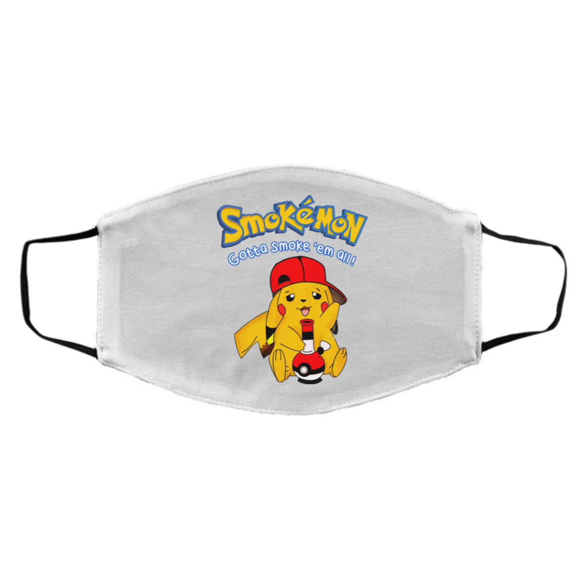 Smokemon Gotta Smoke ‘Em All Face Mask