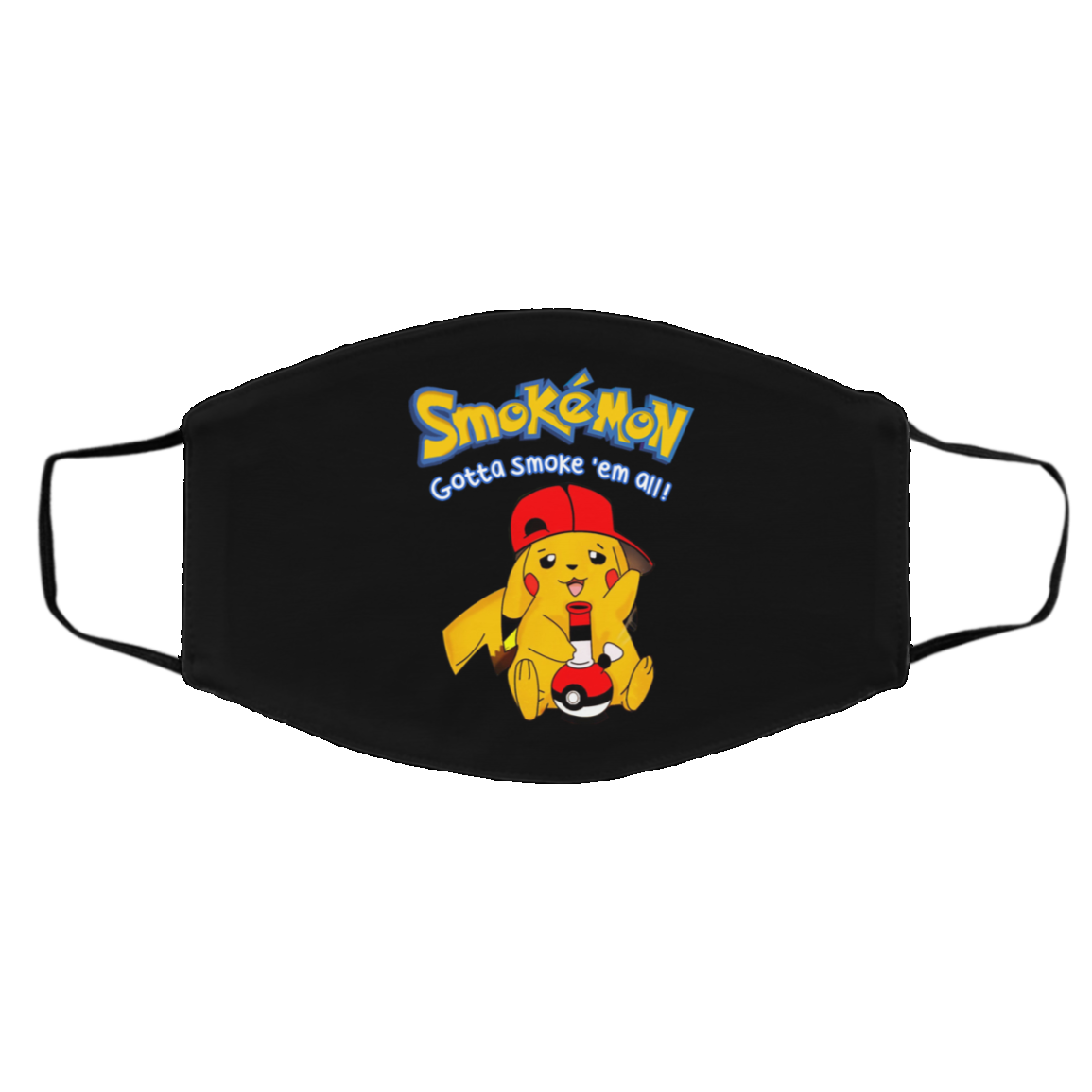 Smokemon Gotta Smoke ‘Em All Face Mask