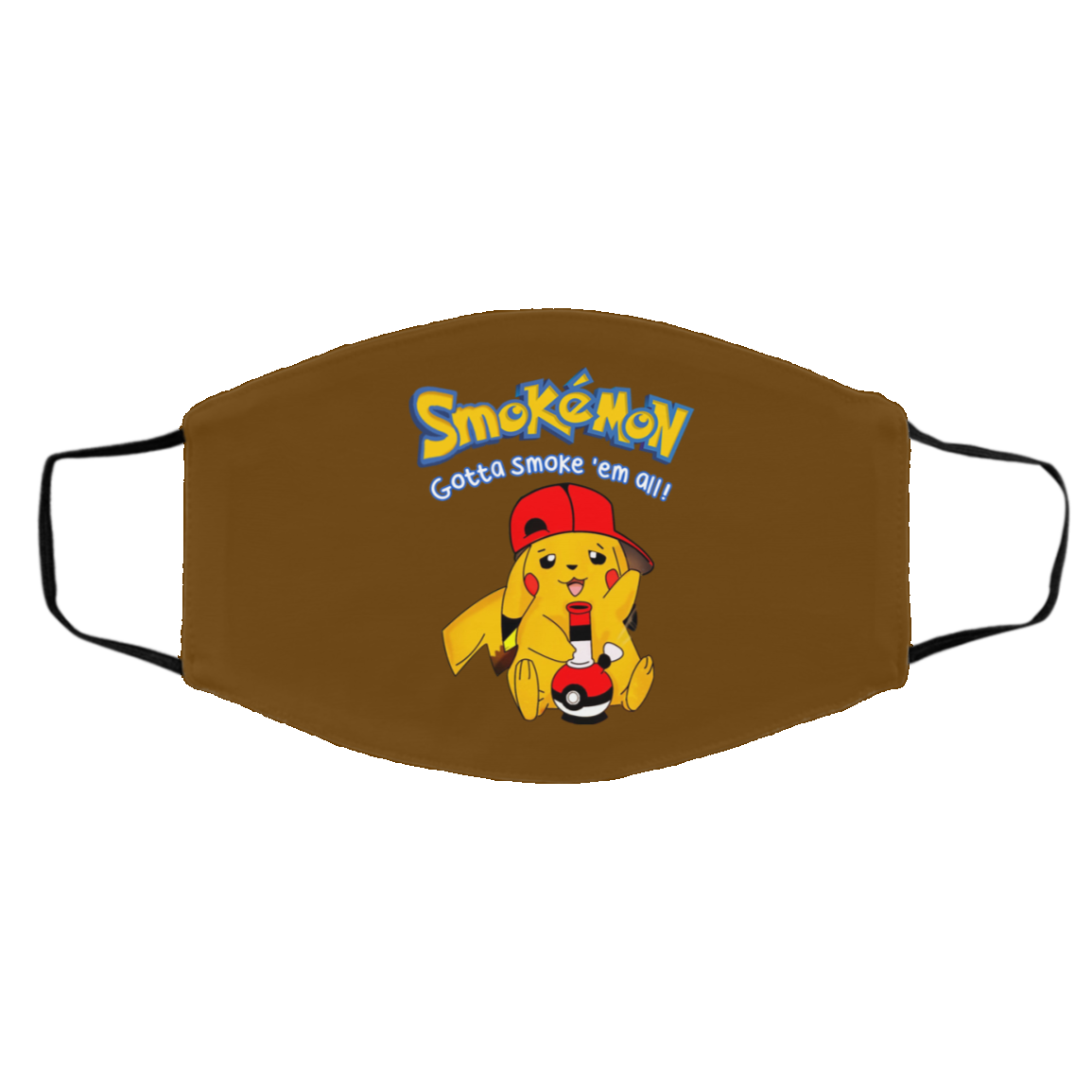Smokemon Gotta Smoke ‘Em All Face Mask