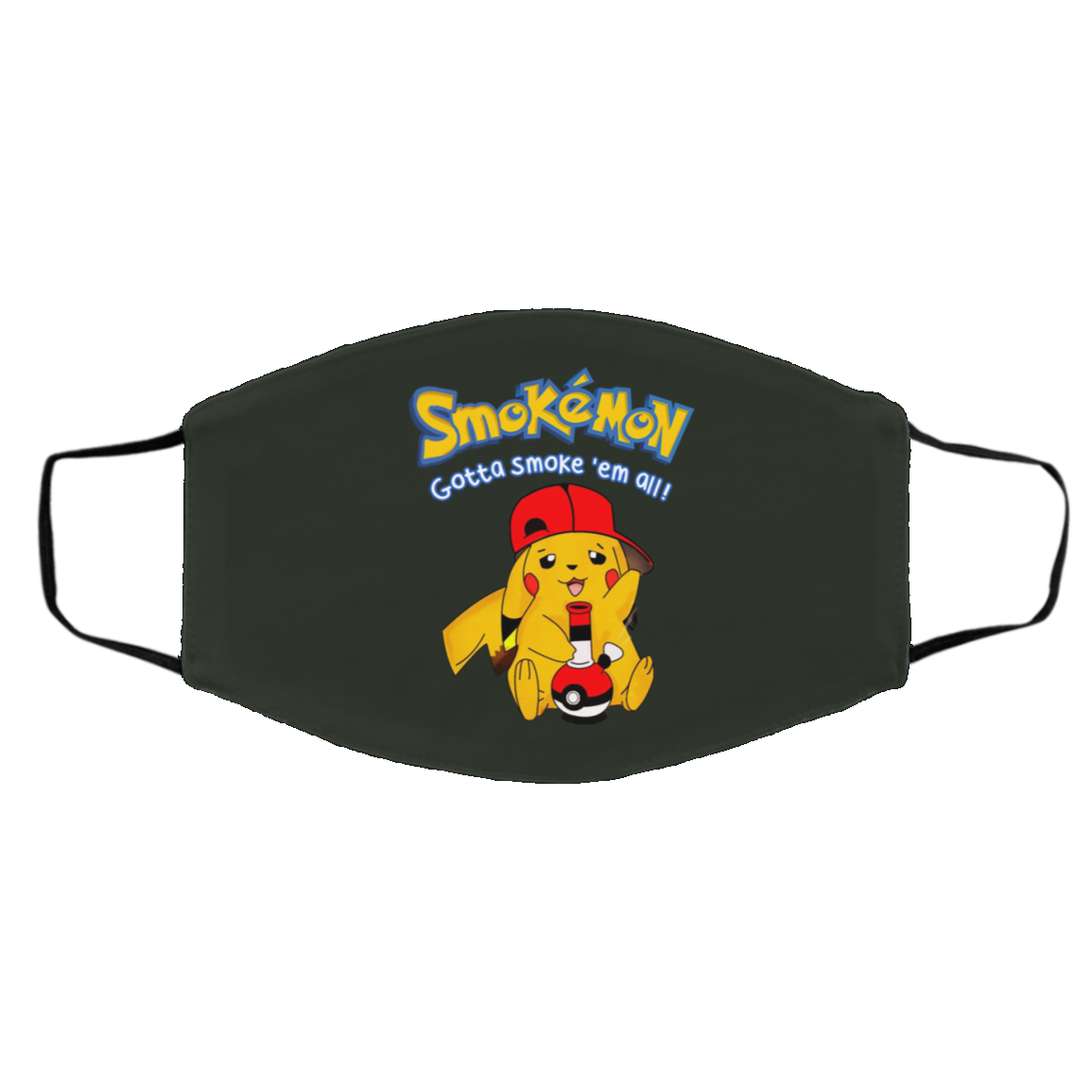 Smokemon Gotta Smoke ‘Em All Face Mask