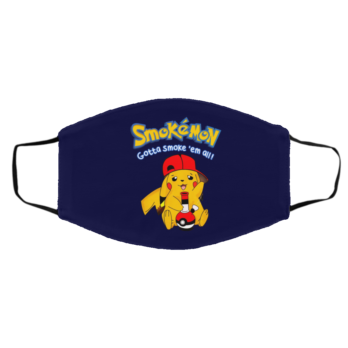 Smokemon Gotta Smoke ‘Em All Face Mask