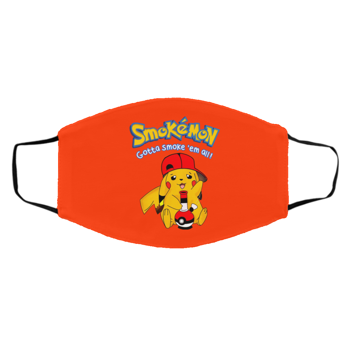 Smokemon Gotta Smoke ‘Em All Face Mask