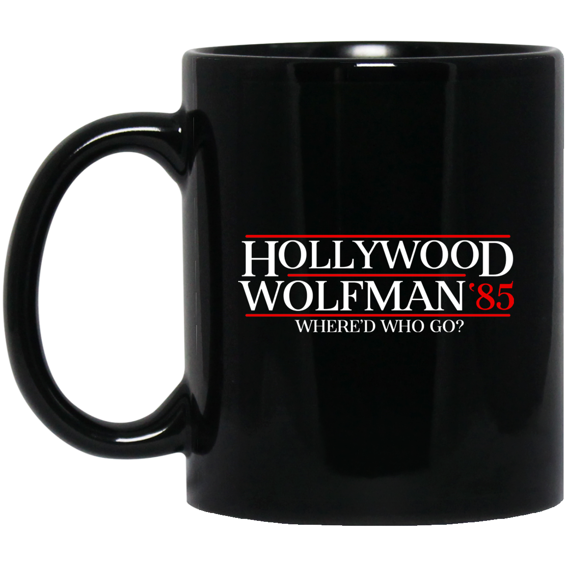 Danger Zone Hollywood Wolfman 85′ Where’D Who Go Mug