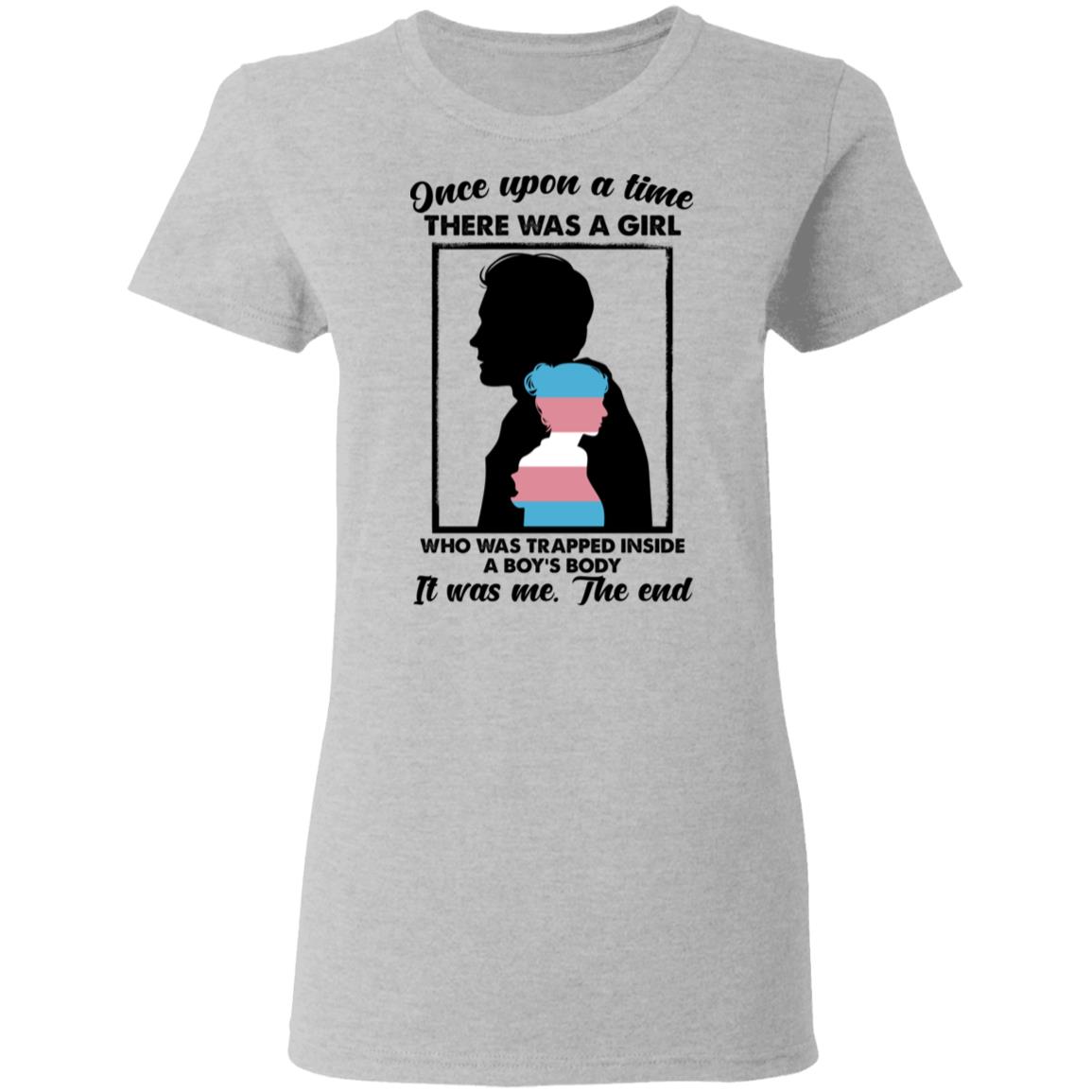 Once Upon A Time There Was A Girl Who Was Trapped Inside A Boy’s Body Shirt, Hoodie, Tank