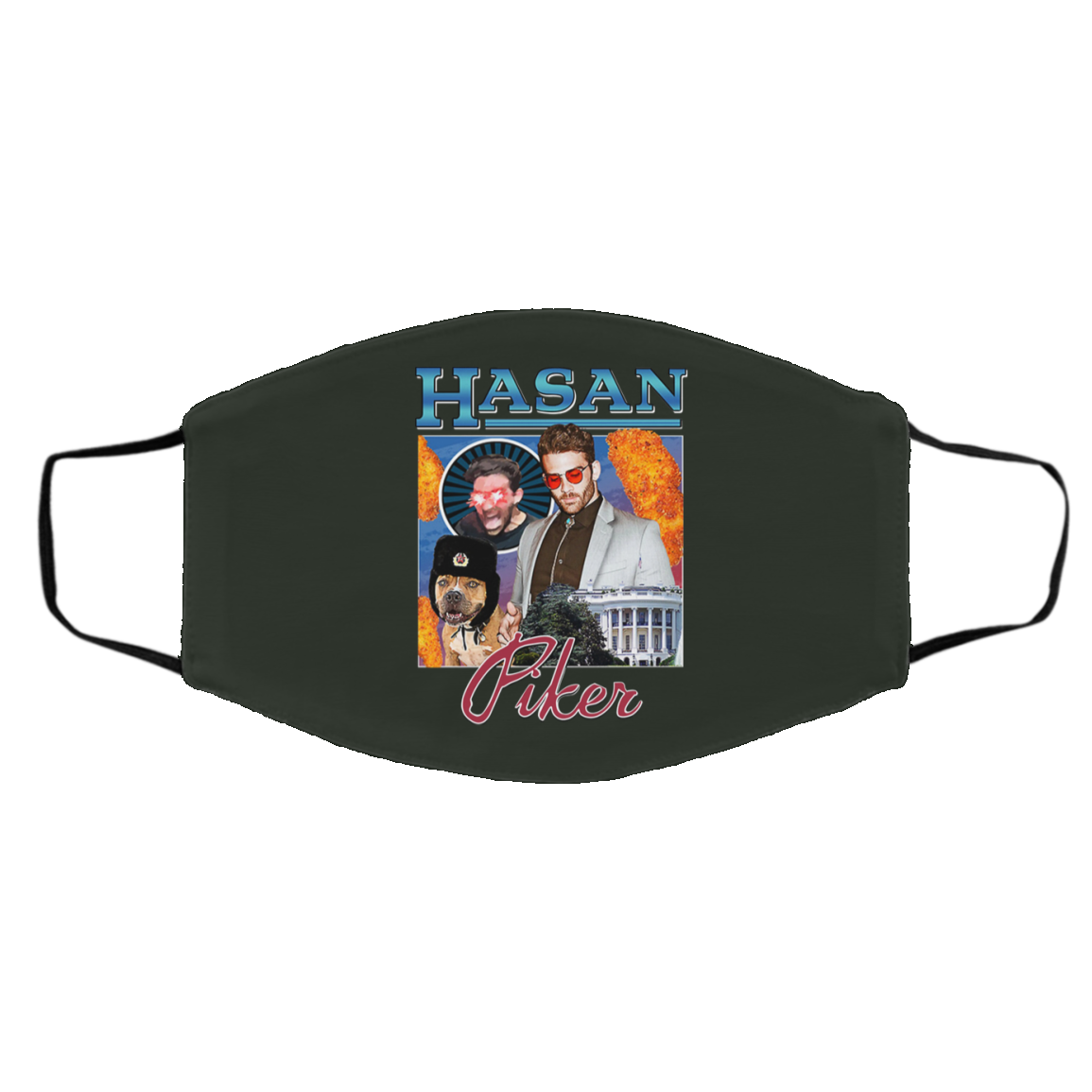 Hasan Piker Merch Face Mask
