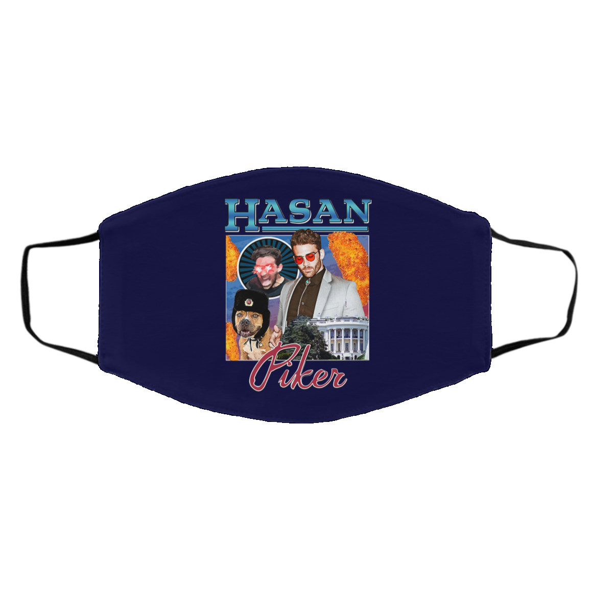 Hasan Piker Merch Face Mask