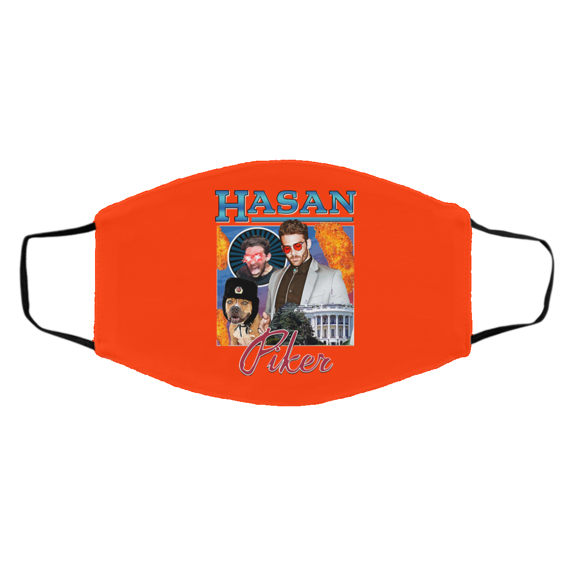 Hasan Piker Merch Face Mask