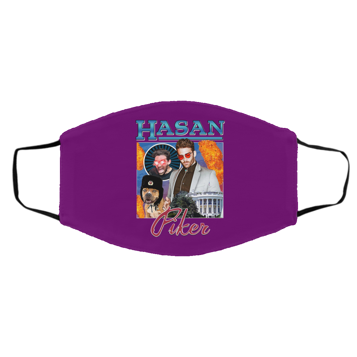 Hasan Piker Merch Face Mask