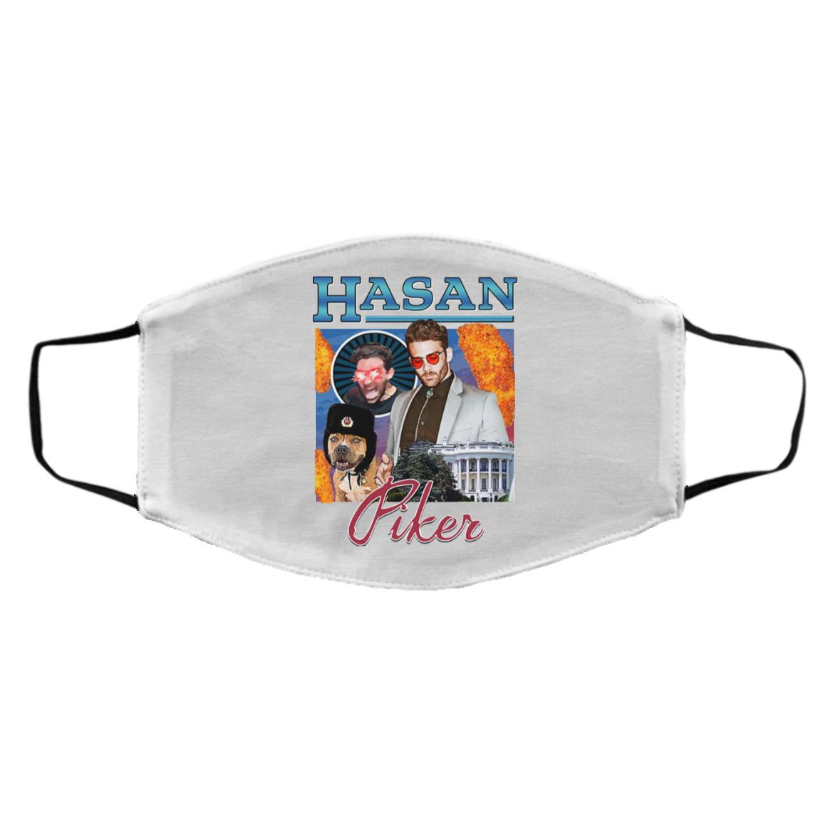 Hasan Piker Merch Face Mask