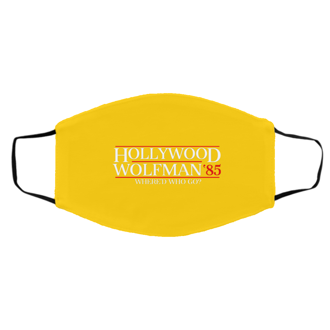Danger Zone Hollywood Wolfman 85′ Where’D Who Go Face Mask