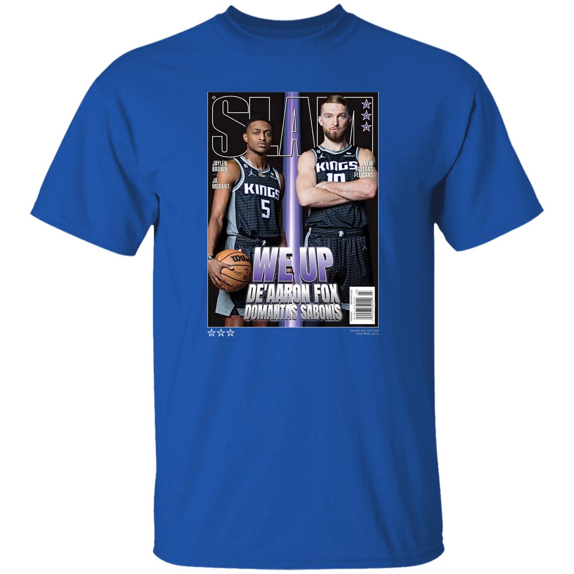We Up De’AAron Fox Domantas Sabonis Slam Shirt, Hoodie, Tank
