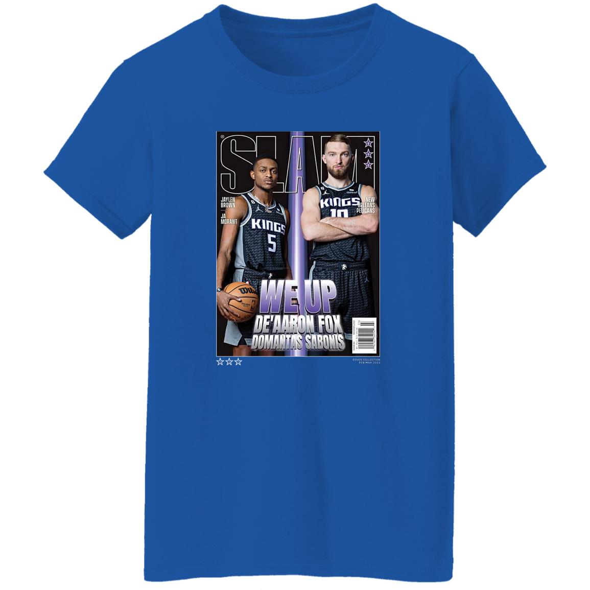 We Up De’AAron Fox Domantas Sabonis Slam Shirt, Hoodie, Tank