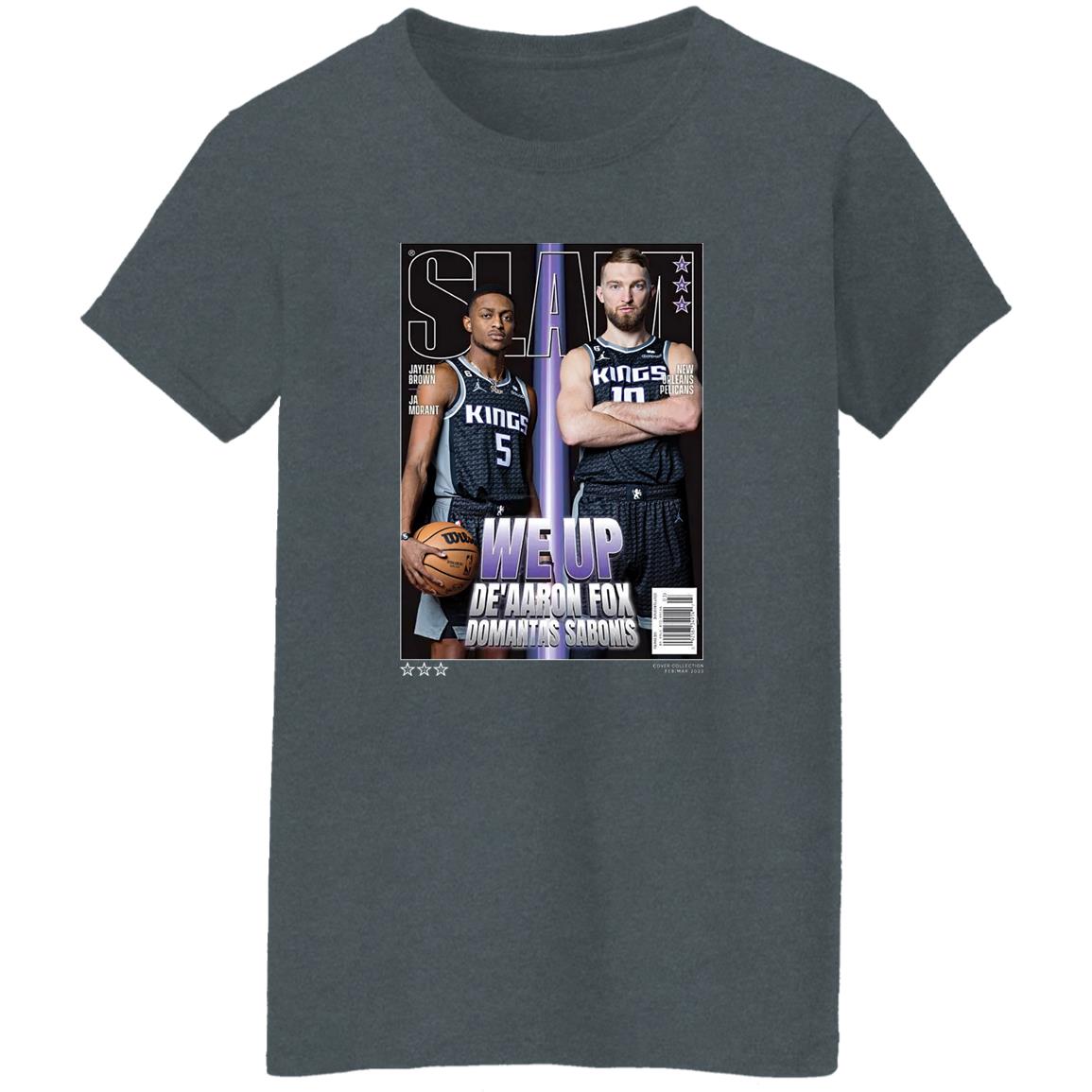 We Up De’AAron Fox Domantas Sabonis Slam Shirt, Hoodie, Tank