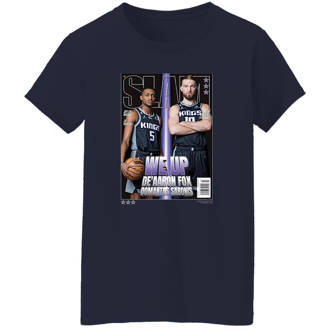 We Up De’AAron Fox Domantas Sabonis Slam Shirt, Hoodie, Tank