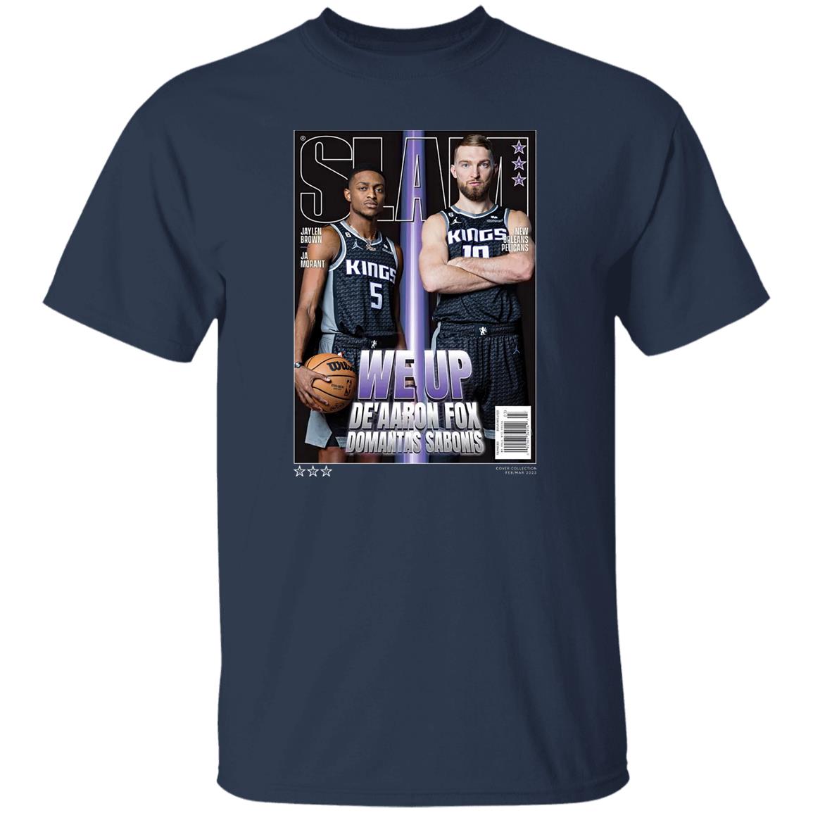 We Up De’AAron Fox Domantas Sabonis Slam Shirt, Hoodie, Tank