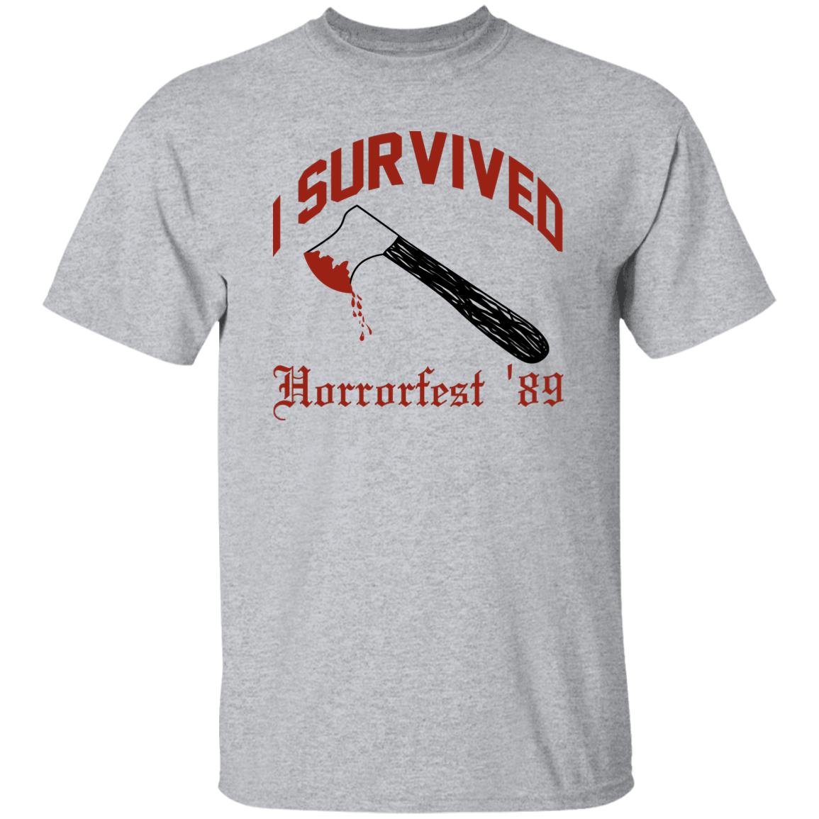 I Survived Horrorfest ’89 Shirt, Hoodie, Tank