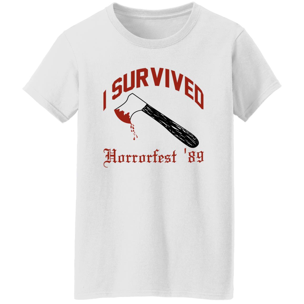 I Survived Horrorfest ’89 Shirt, Hoodie, Tank