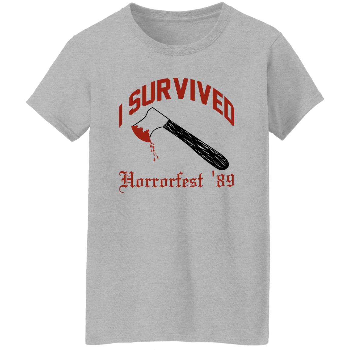I Survived Horrorfest ’89 Shirt, Hoodie, Tank